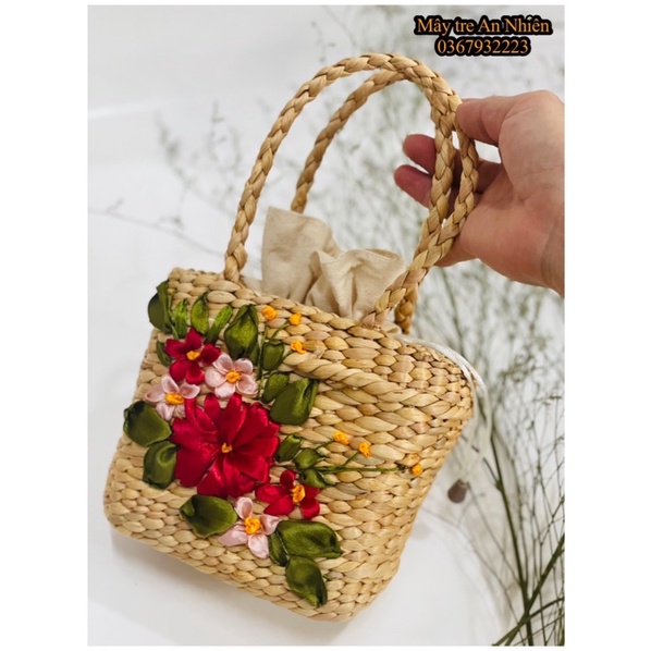 Túi vuông quay lục bình