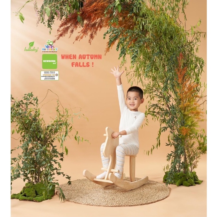 Bộ dài tay sợi tre BAMBOO lullaby bé trai / gái (9m-4y)