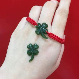 Vòng tết 4 lá ngọc bích