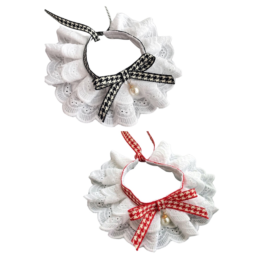 Yếm đeo cổ nhiều lớp bằng cotton chống mòn cho thú cưng