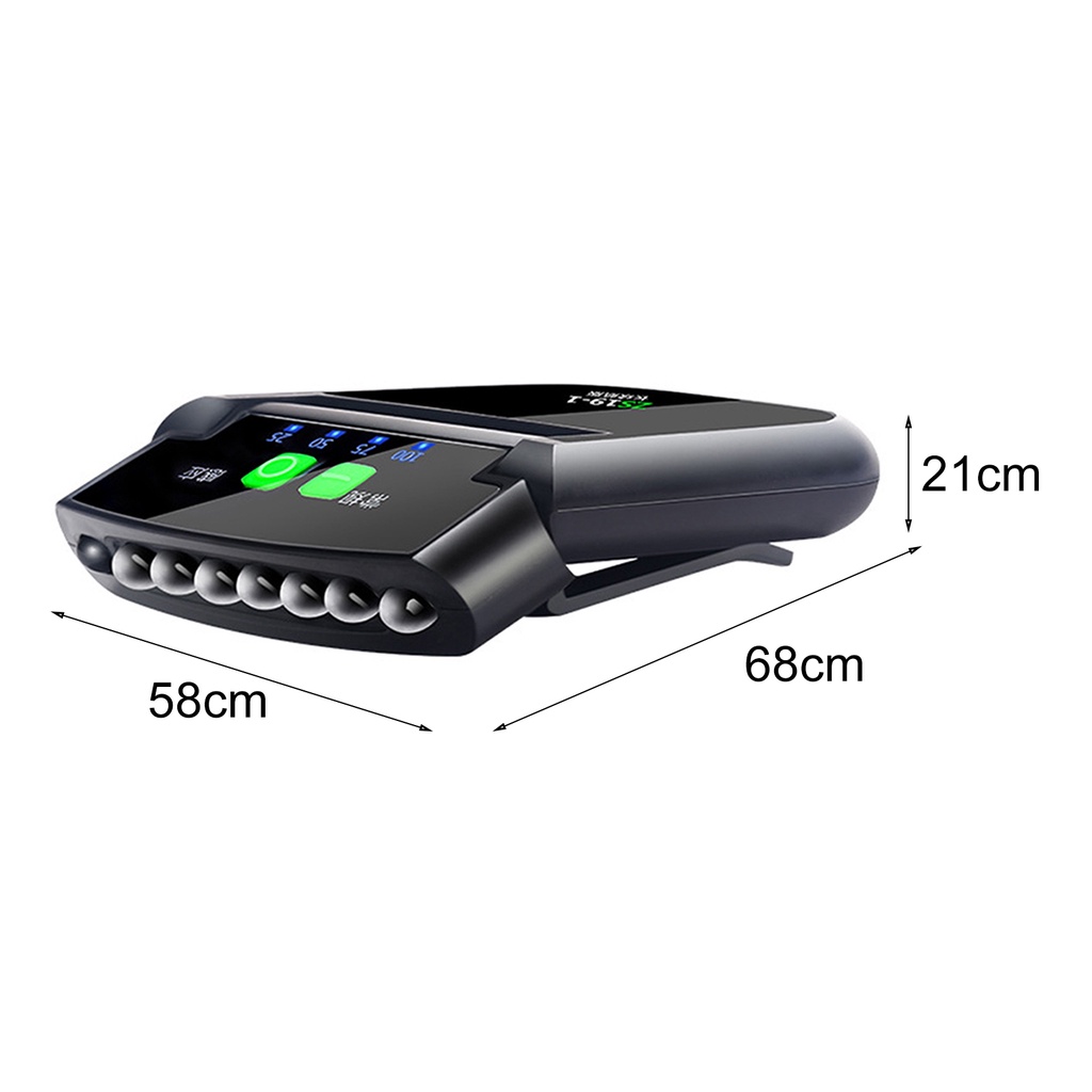 Đèn LED Kẹp Mũ Lưỡi Trai Có Thể Điều Chỉnh Sạc Bằng Cổng USB Dùng Khi Đi Câu Cá / Leo Núi