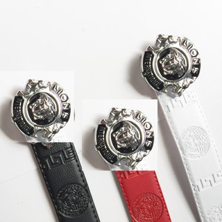 Thắt lưng nam Lion vàng bạc