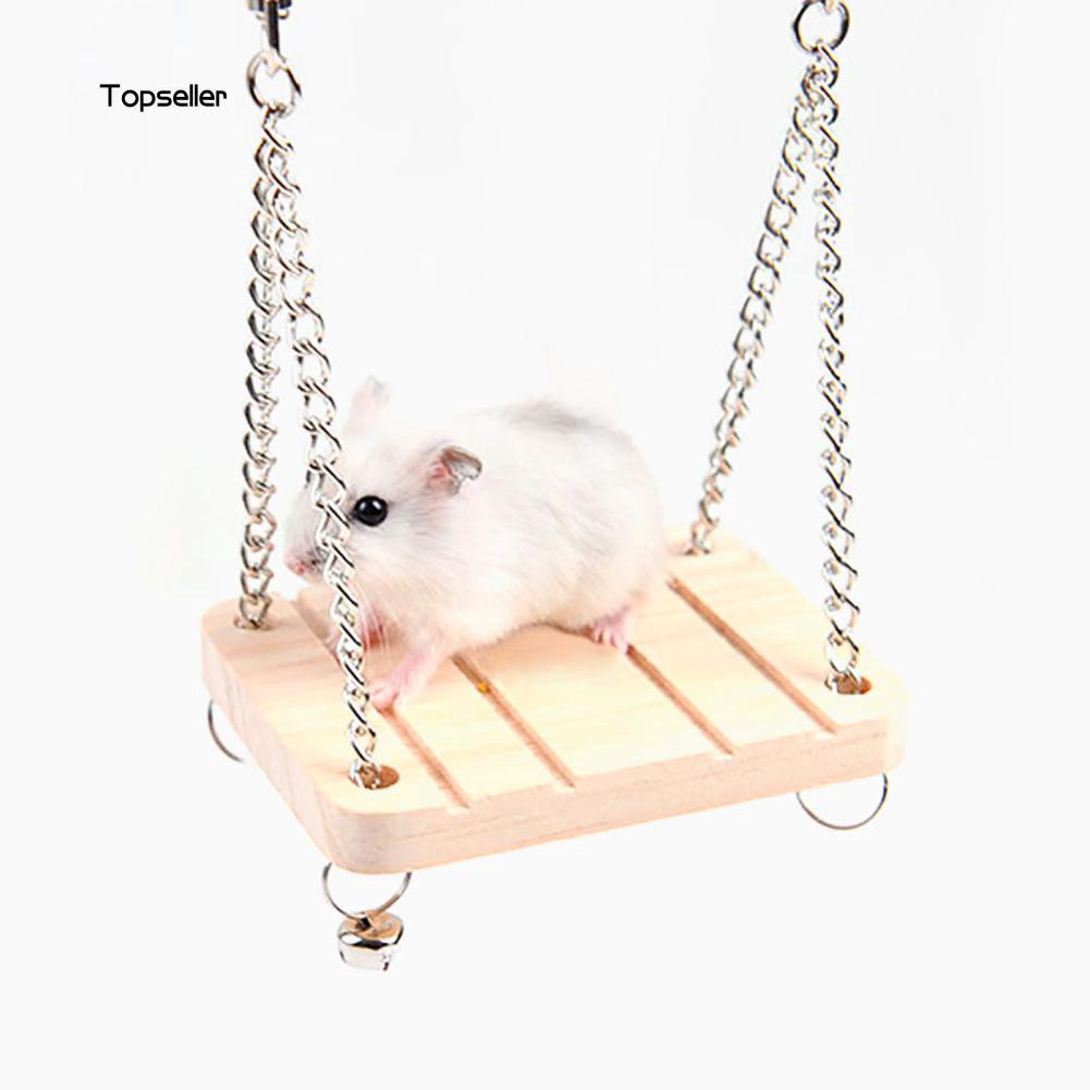 Xích đu gỗ cho Hamster,  sóc