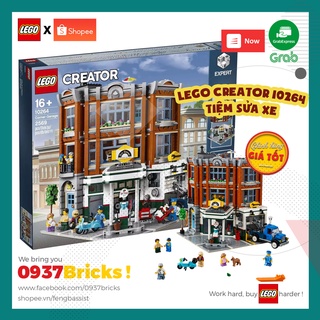 [GIAO NHANH] LEGO 10264  Creator Expert Corner Garage - CỬA TIỆM SỬA XE GÓC PHỐ