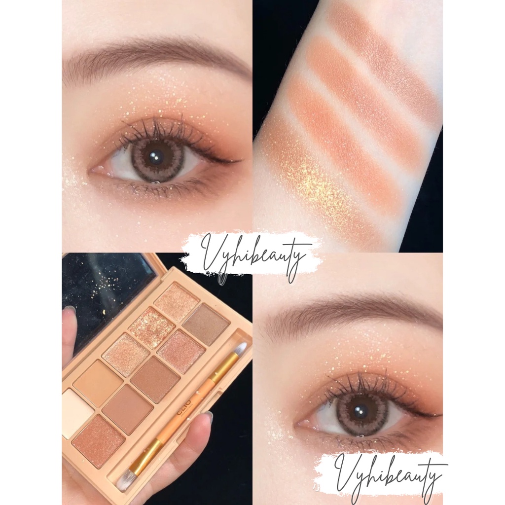 Bảng mắt Clio màu 02 Brown Choux