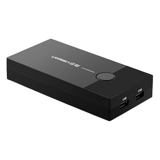 Bộ chuyển KVM 2 PC sang 1 màn hình - Ugreen 30357