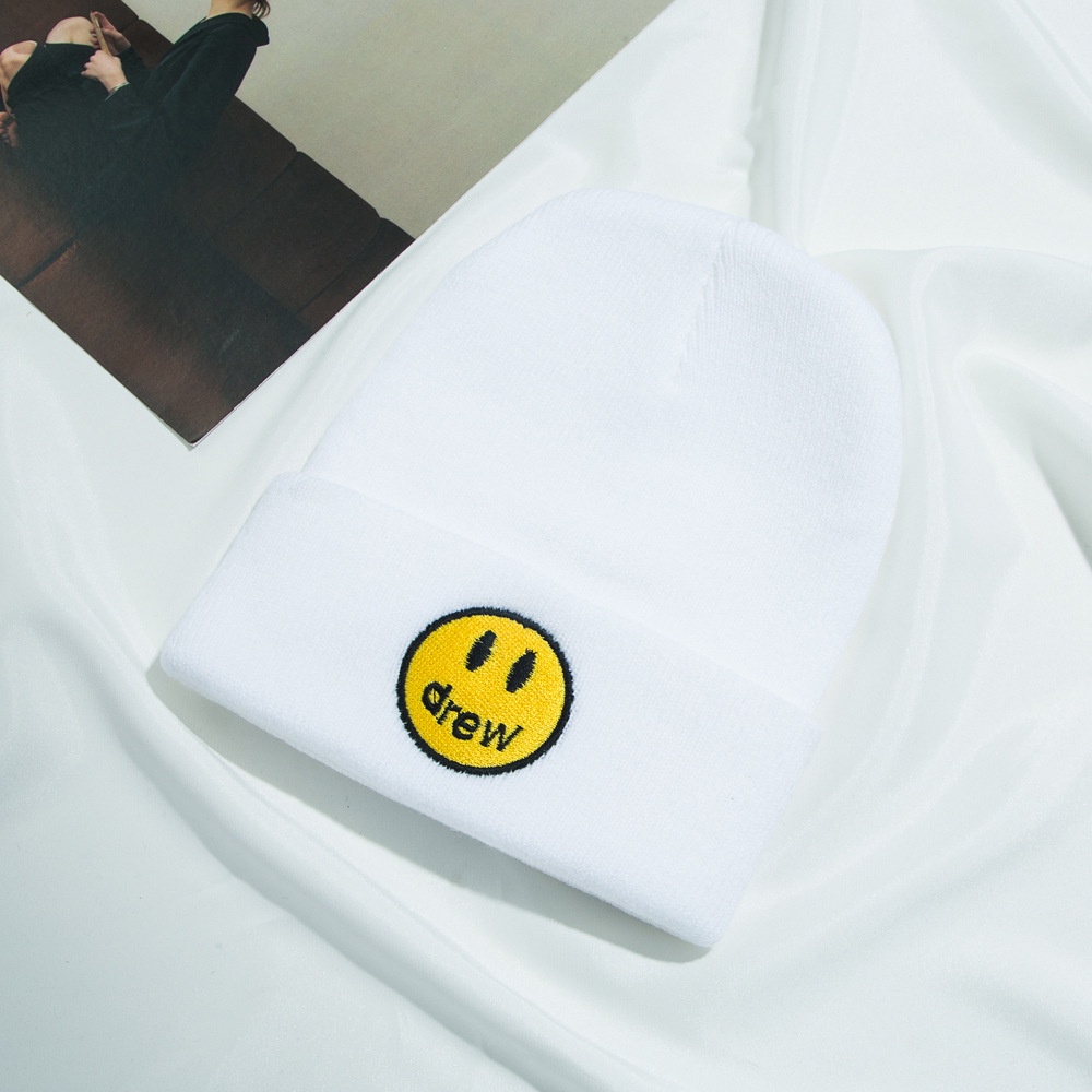 Mũ len mặt cười Drew nón trùm đầu phong cách thời trang ullzang giá rẻ - L03