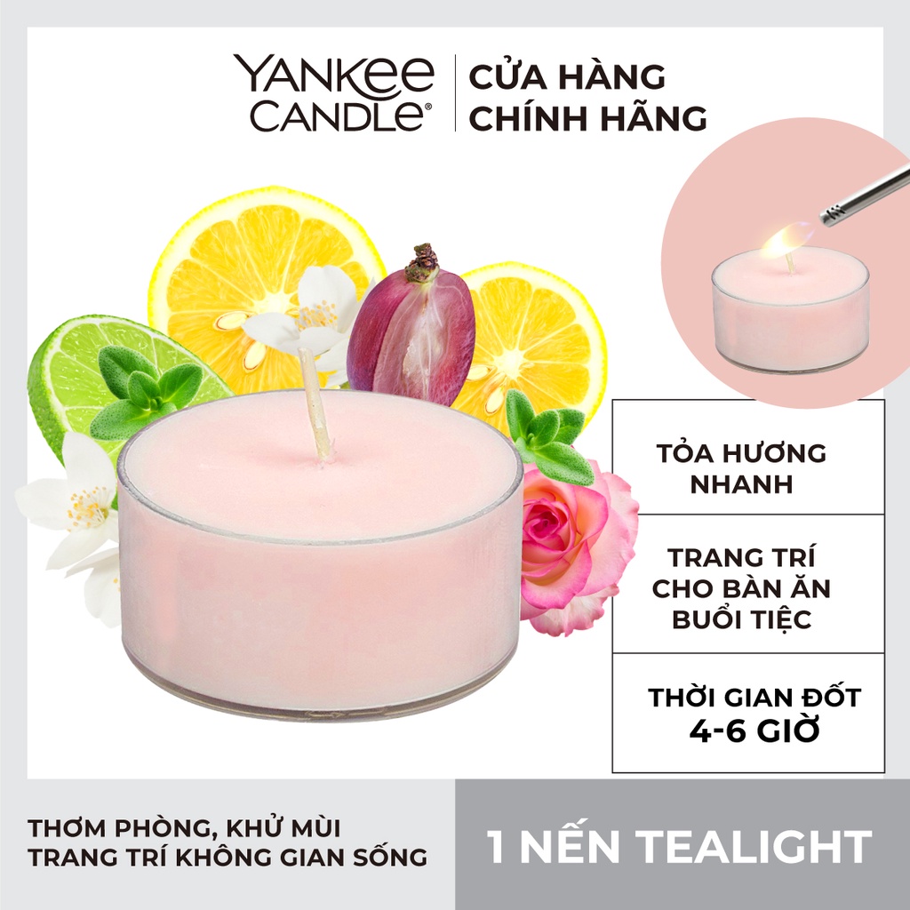 Hộp 1 Nến Tealight Yankee Candle (mùi ngẫu nhiên)