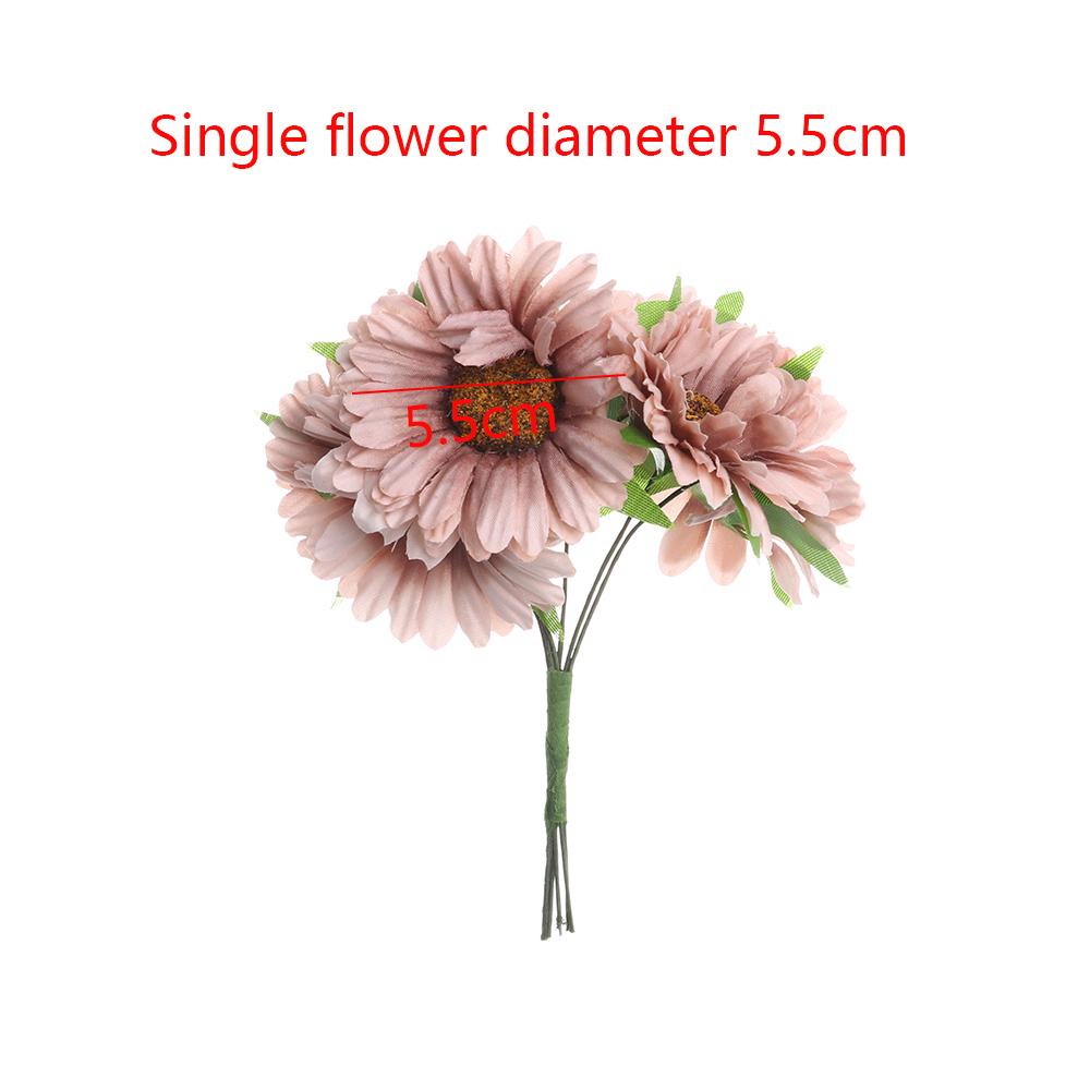 FOREVER 6 Bó Hoa Gerbera Giả Thời Trang