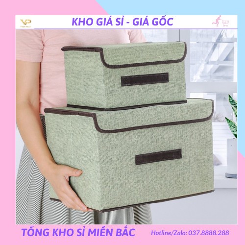 [❌GIÁ SỈ❌] Hộp vải đựng đồ tiện lợi, thùng đựng quần áo đa năng 88188