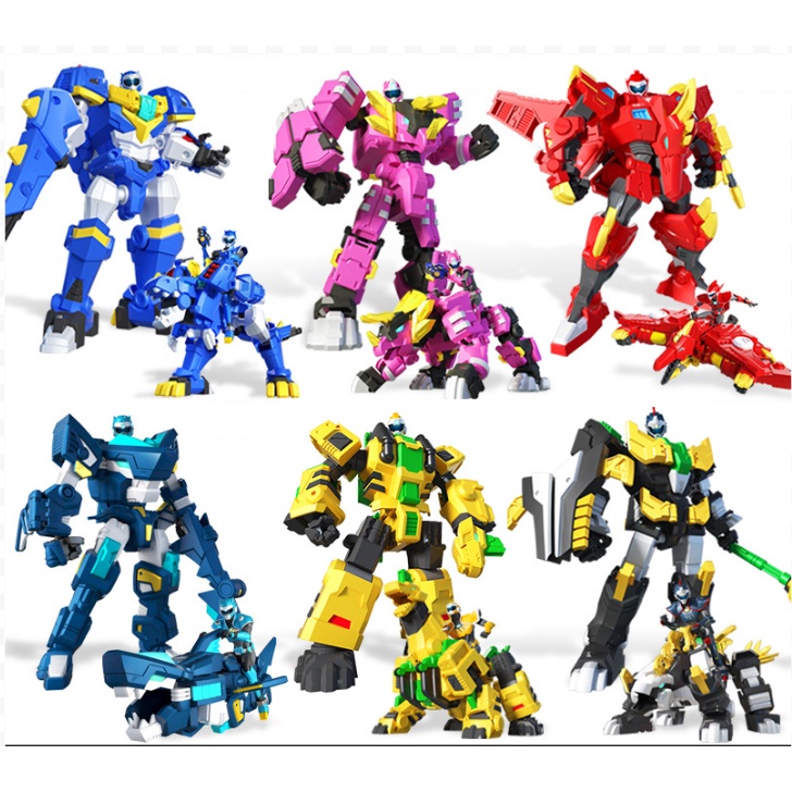Đồ chơi Miniforce 3 Biệt đội siêu nhân nhí Chiến binh biến hình Robot khủng long