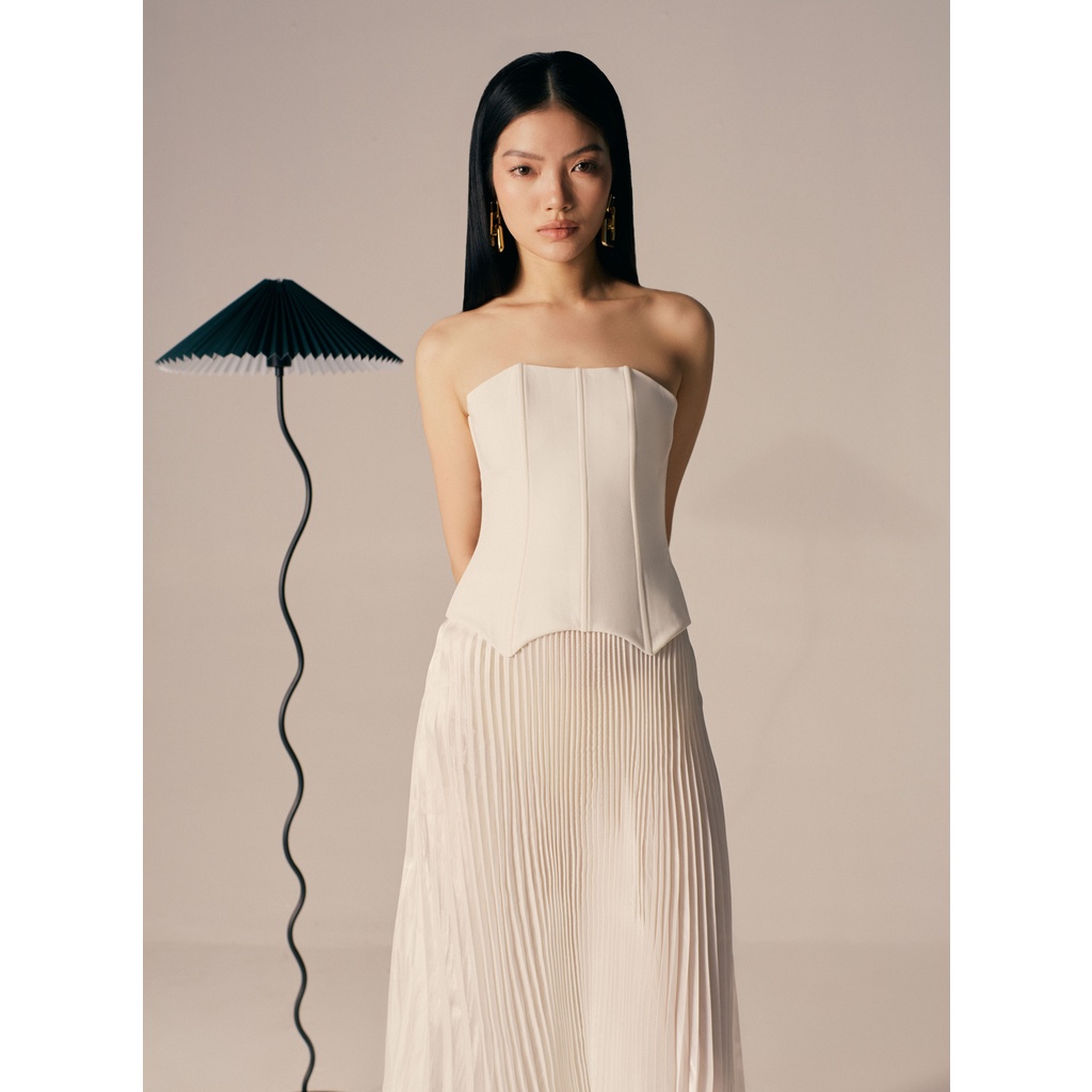 NUDIEYE - Áo corset rút dây Harlow