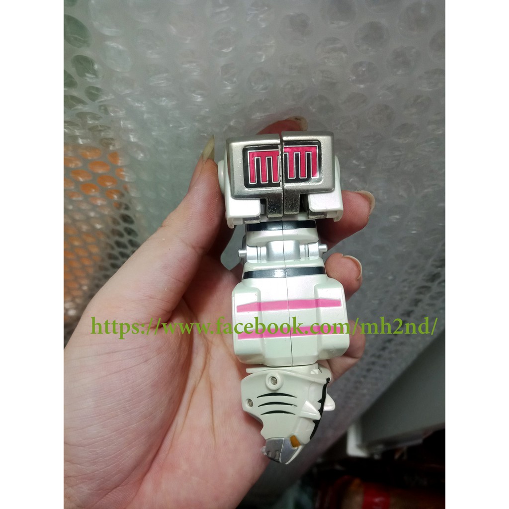 Combo mô hình Gao Tiger gao cọp trắng và gao shark cá mập Gaoranger - chính hãng Bandai