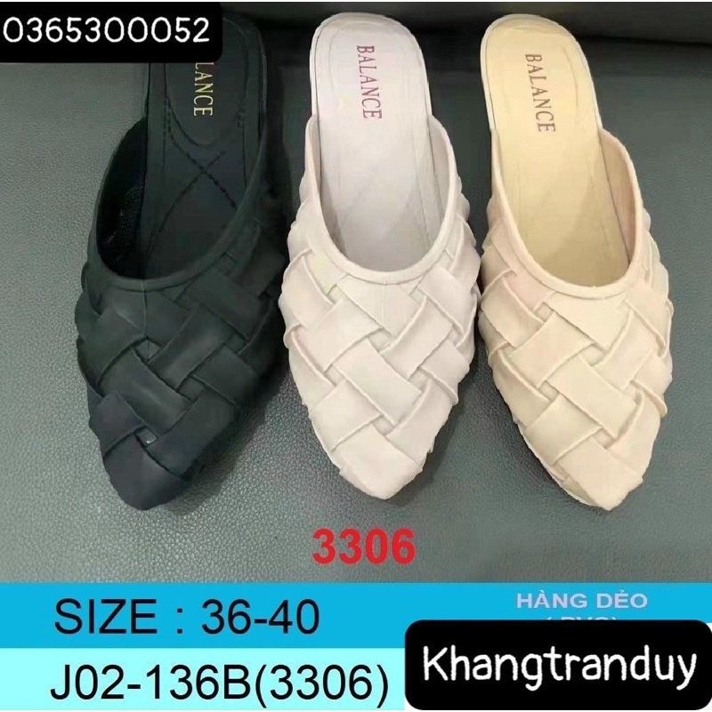 DÉP SỤC NHỰA ĐẾ CAO NỮ 3 PHÂN 3 MÀU ĐẸP KÈM SIZE 36-40-KHANGTRANDUY-HỨA VĂN SPORT