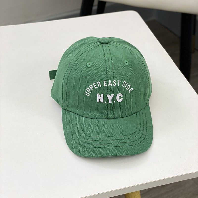 Mũ Lưỡi Trai Thêu Chữ NYC Thời Trang