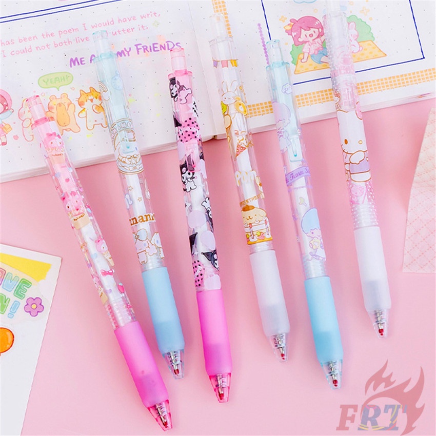 1 Cái ❀ Bút Sanrio ❀ Bút Mực Gel Hình Hello Kitty Cinnamoroll Kuromi My Melody Dễ Thương Cho Trường Học/Văn Phòng