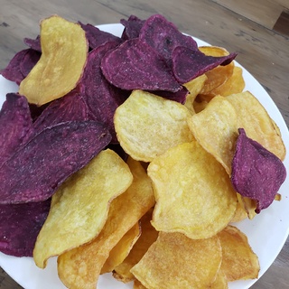 Khoai Lang Mix 2 Vị Sấy Mật Ong Vàng Tím Giòn Vừa Ngon Vừa Rẻ  | Ăn Vặt Cậu Ba | Ăn Vặt