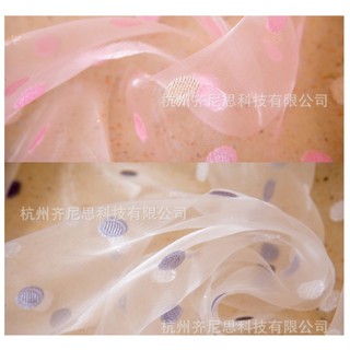 Rèm voan hiện đại cao cấp - chấm bi