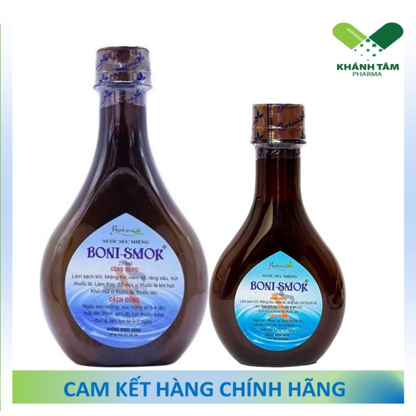 ! Nước súc miệng Boni Smok - Nước súc miệng cai thuốc lá [BoniSmok]