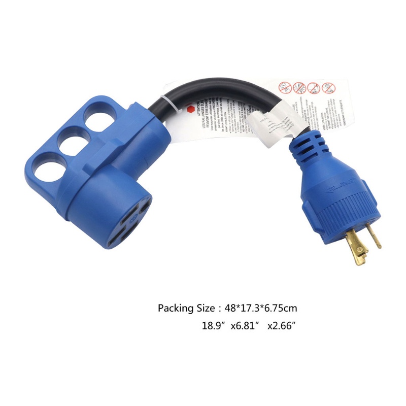 Dây Cáp Chuyển Đổi Nguồn Điện 10AWG RV 30A Sang 50A Chuyên Dụng Cho RV