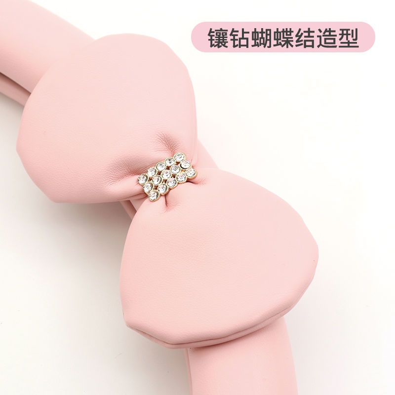 Bọc Vô Lăng. Vỏ Bọc Vô Lăng Xe Hơi Chống Trượt Thấm Hút Mồ Hôi Đính Kim Cương Lấp Lánh
