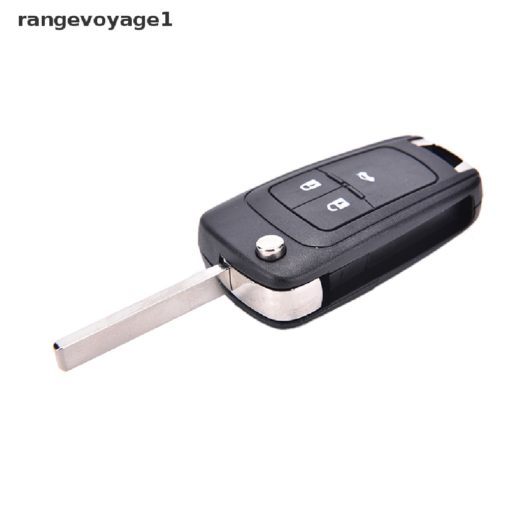 Vỏ Chìa Khóa 3 Nút Gấp Được Cho Chevrolet Cruze [rangevoyage1]