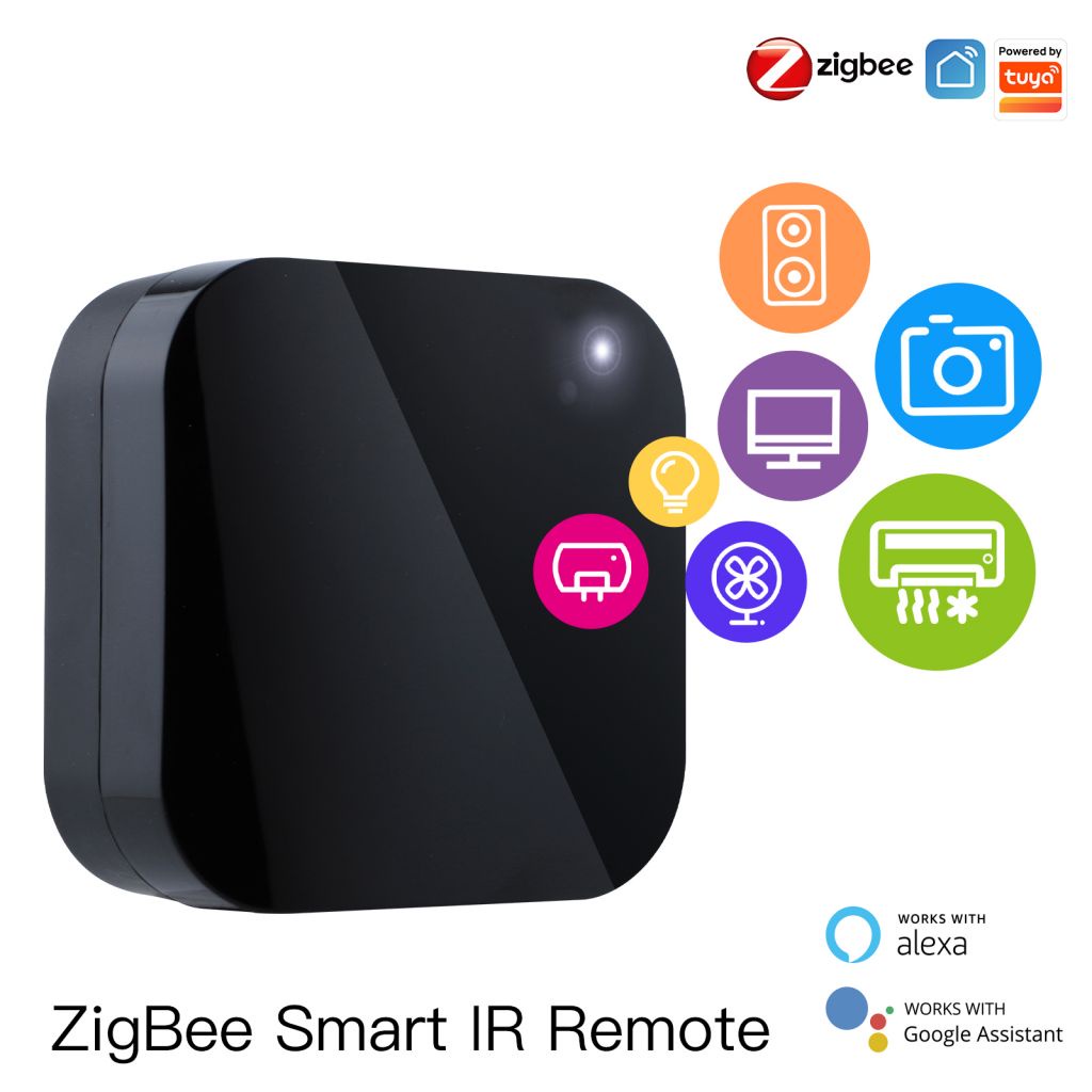 Tuya ZigBee Thông Minh IR Điều Khiển Từ Xa Phổ Hồng Ngoại Điều Khiển Từ Xa cho Nhà Thông Minh làm việc với Alexa google Nhà