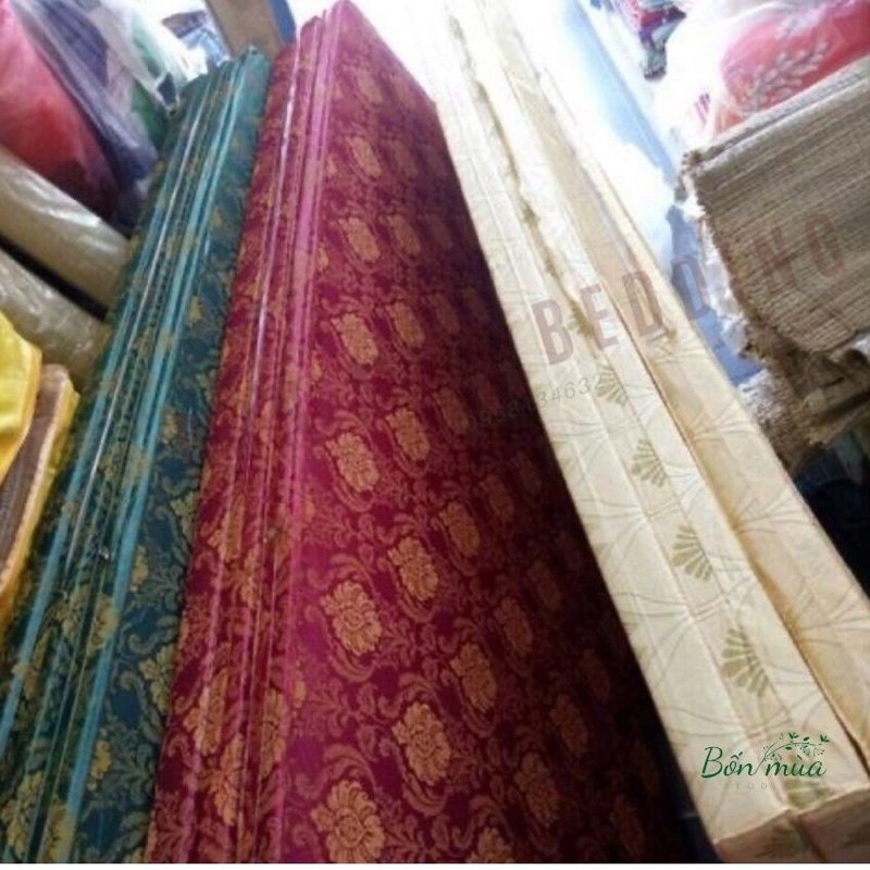 VỎ BỌC Đệm/ ÁO Đệm Vải Gấm Ze Mỏng Giá Rẻ Dùng Cho Đệm gấp 3 tấm - đủ kích thước, dễ thay, chuẩn kích thước
