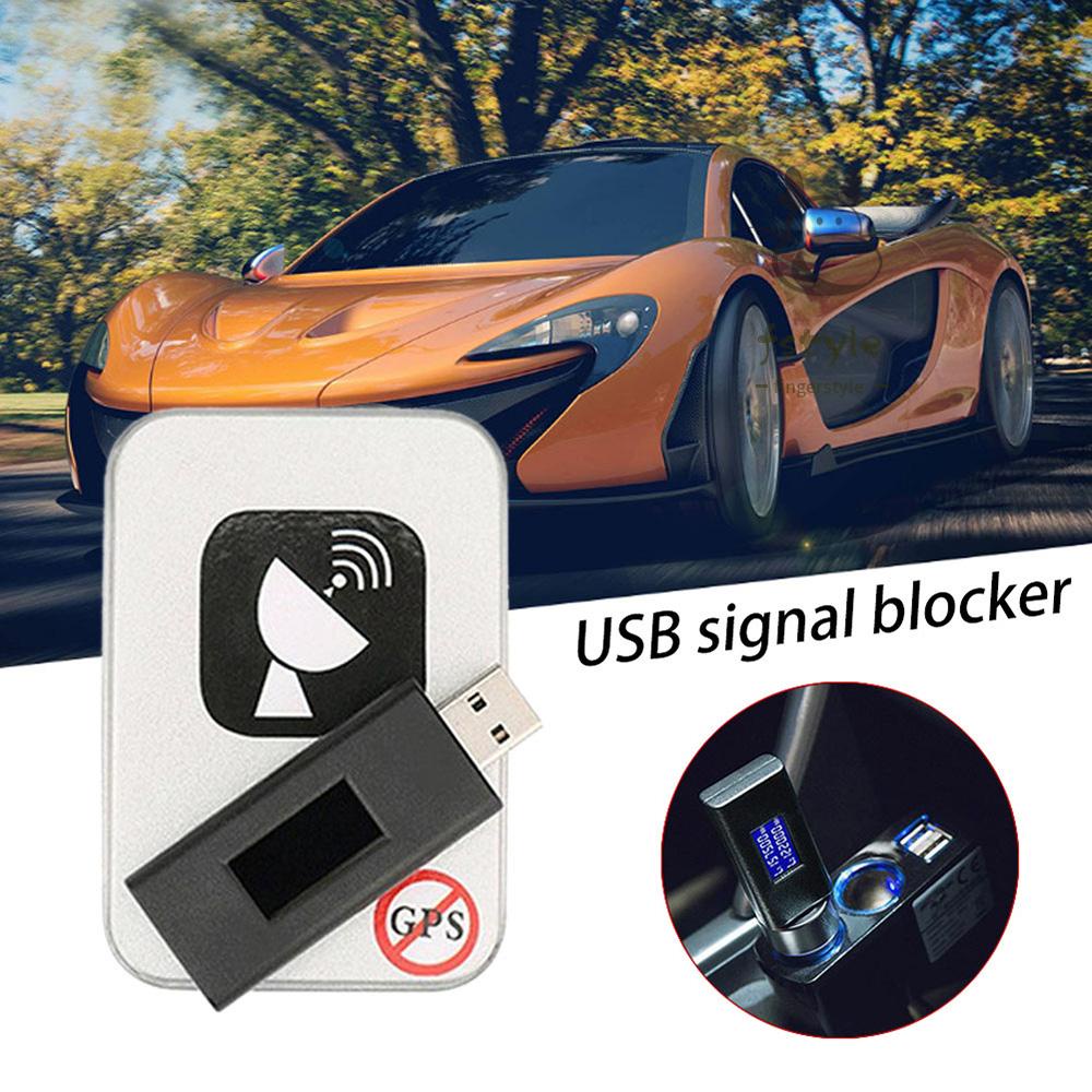 Car GPS Blocker Isolator Signal Blocking GPS Shield Anti Signal Blocker USB Powered Anti-Tracking