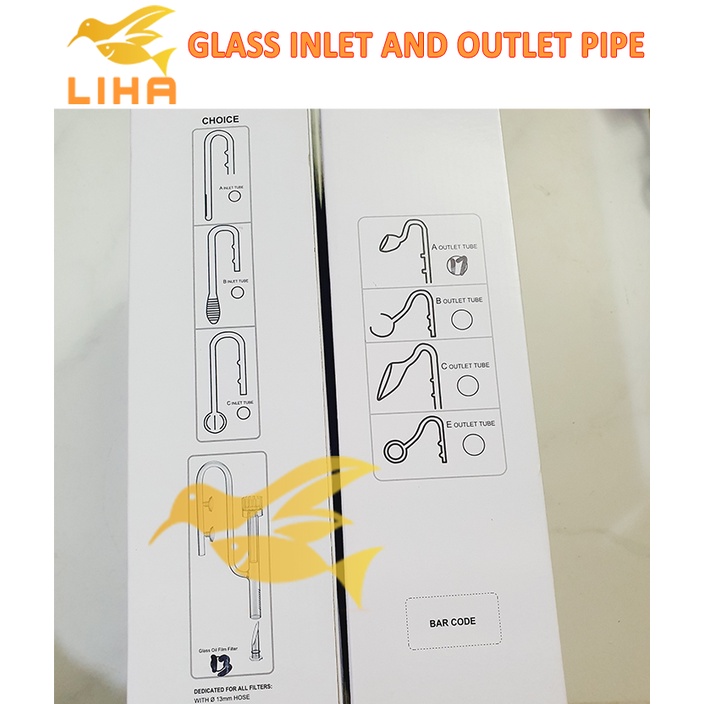 In Out Thủy Tinh Có Lọc Váng Fi12 | Fi16 - In Out Thủy Tinh Siêu Đẹp Siêu Trong Cho Bể Cá Thủy Sinh