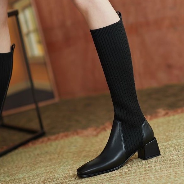 Boots len thời trang 7543