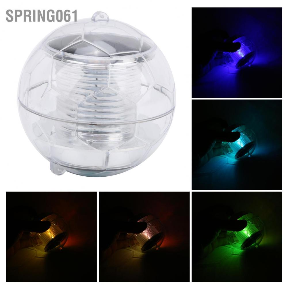 [Hàng Sẵn]  Đèn LED 7 Màu Sử Dụng Năng Lượng Mặt Trời Chống Thấm Nước Dùng Trang Trí Bể bơi 【Spring061】