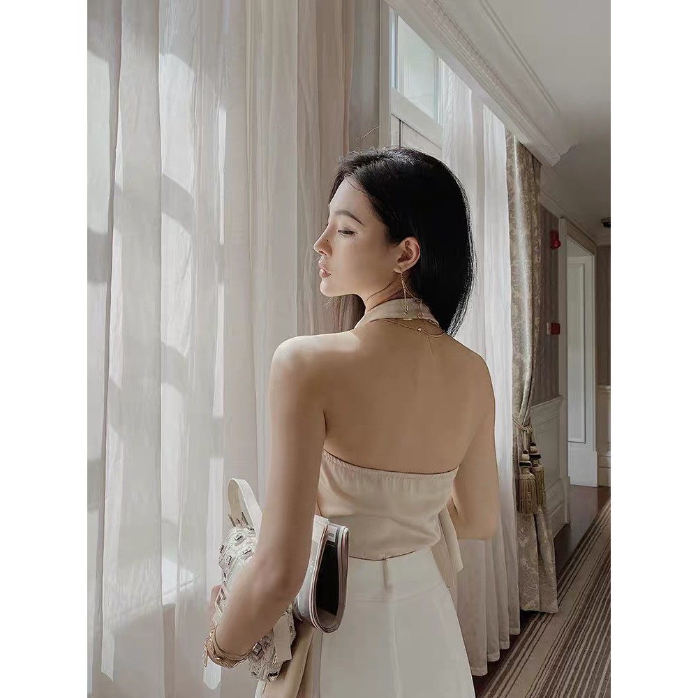 Áo Kiểu Design Top Sang Chảnh (NUDE)