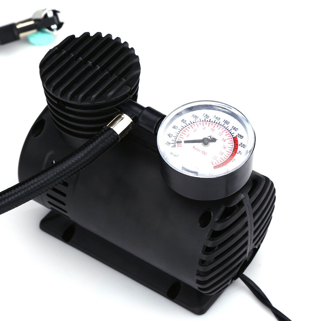 Máy Bơm Lốp Xe Hơi/Xe Đạp 300PSI Thiết Kế Nhỏ Gọn Tiện Dụng