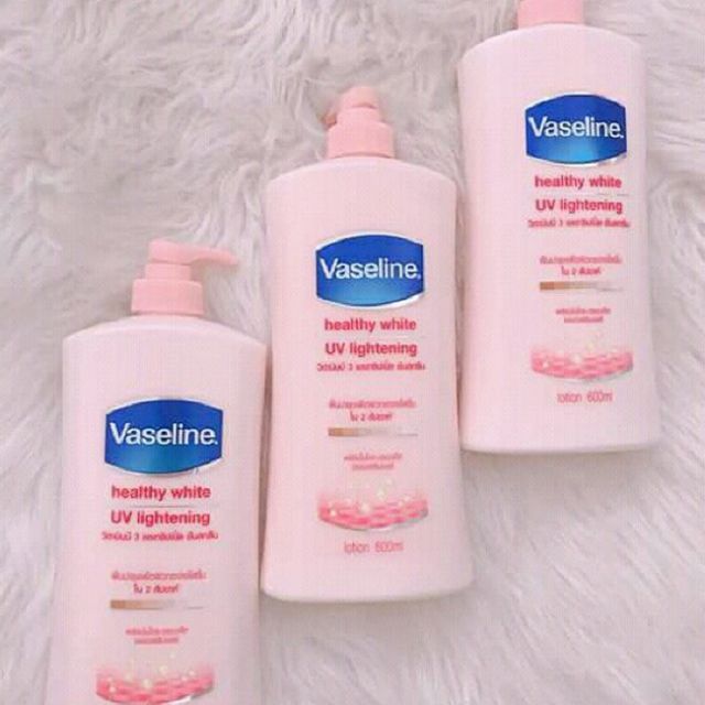 Sữa Dưỡng Thể Vaseline Healthy White UV Lightening 400ml