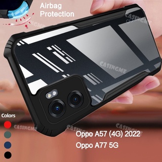 Ốp Điện Thoại Túi Khí Chống Sốc Trong Suốt Cho Oppo A57 A77 5G A55 A74 A95 A16 A16K 4G 5G