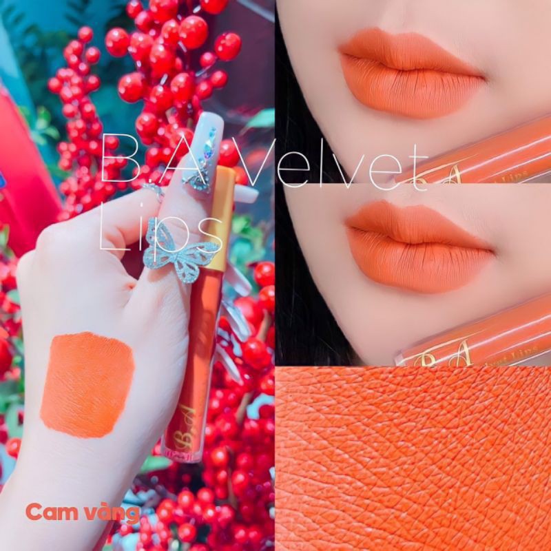 [Cam vàng] Son BA Beauty vellvet lips hot trend 2021