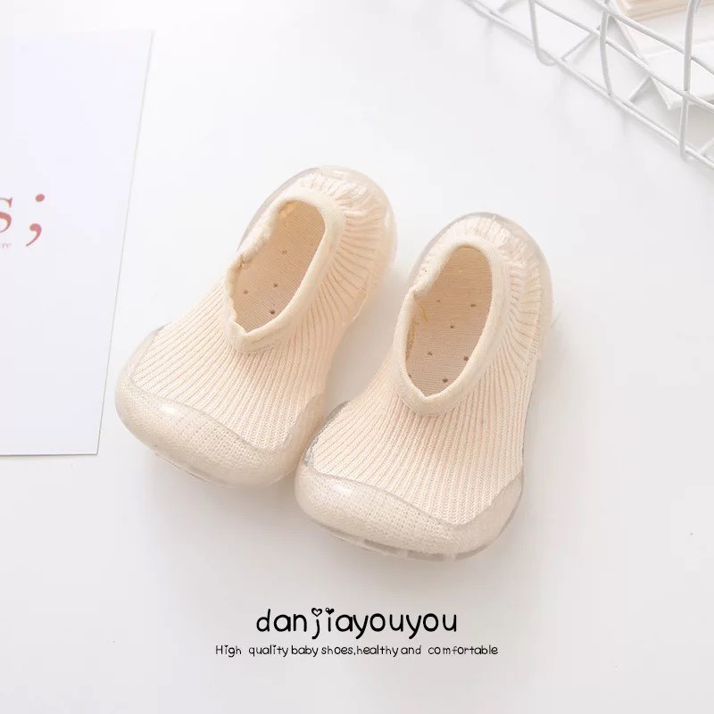 (GB4) Giày bún  tập đi cho bé hàng Quảng Châu CAO CẤP  vải len thoáng khí mẫu mới cho bé