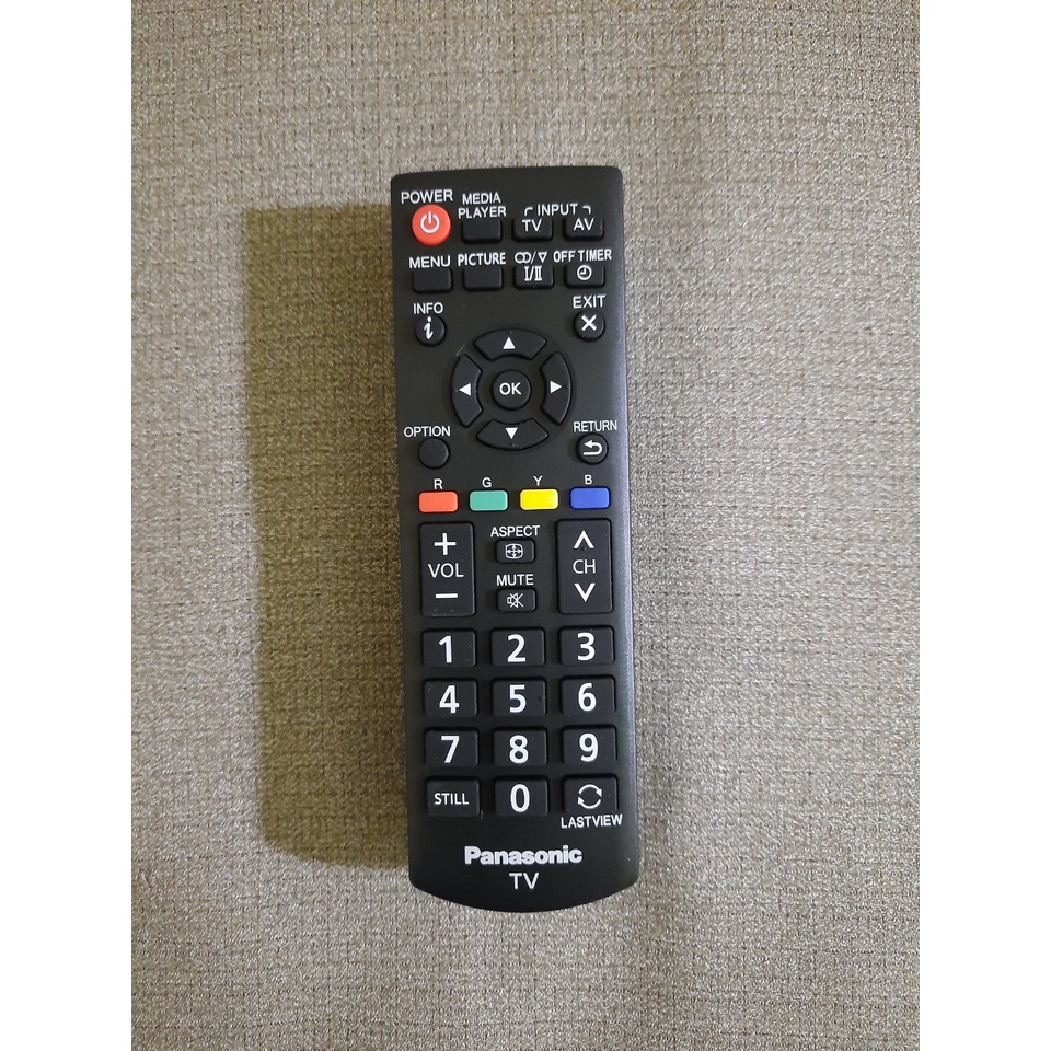 Remote Điều khiển tivi Panasonic ngắn hàng chính hãng theo TV 100% Tặng kèm Pin