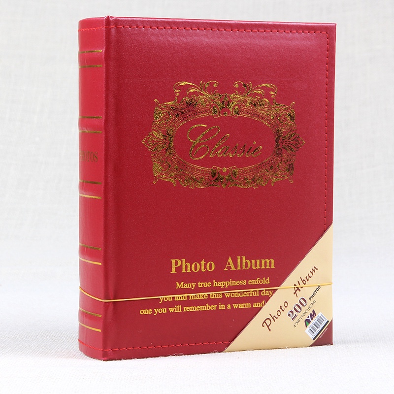 Album ảnh bìa da xịn xò đựng được 200 ảnh 9x13, 10x15