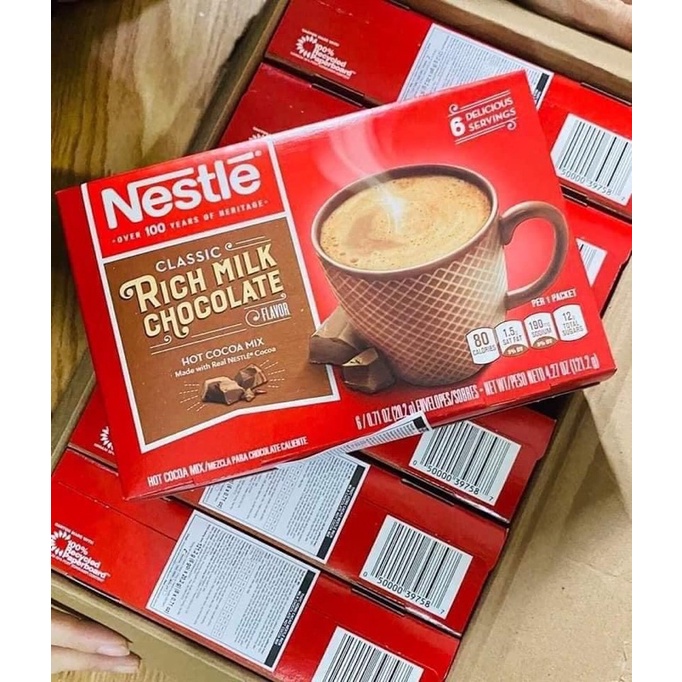 Bột Sữa Chocolate Nestlé - Classic Rich Milk Chocolate 121.2g