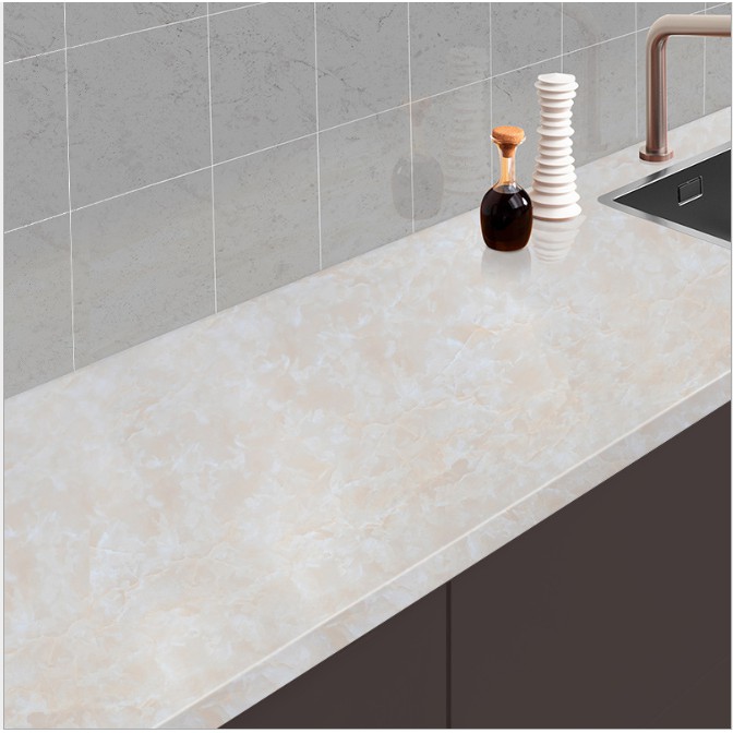 1 mét giấy dán tường ĐÁ VÂN MÂY khổ 60cm có keo sẵn