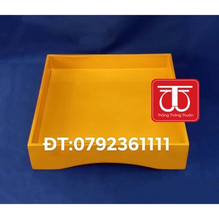 Khay gỗ sơn mài vuông 25cm30cm