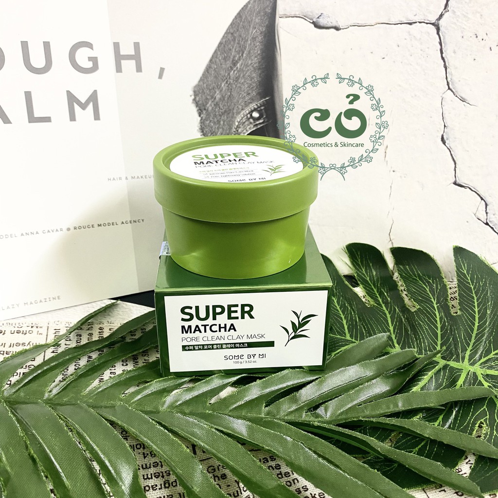 Mặt nạ đất sét Some By Mi Super Matcha Pore Clean Clay Mask 100g