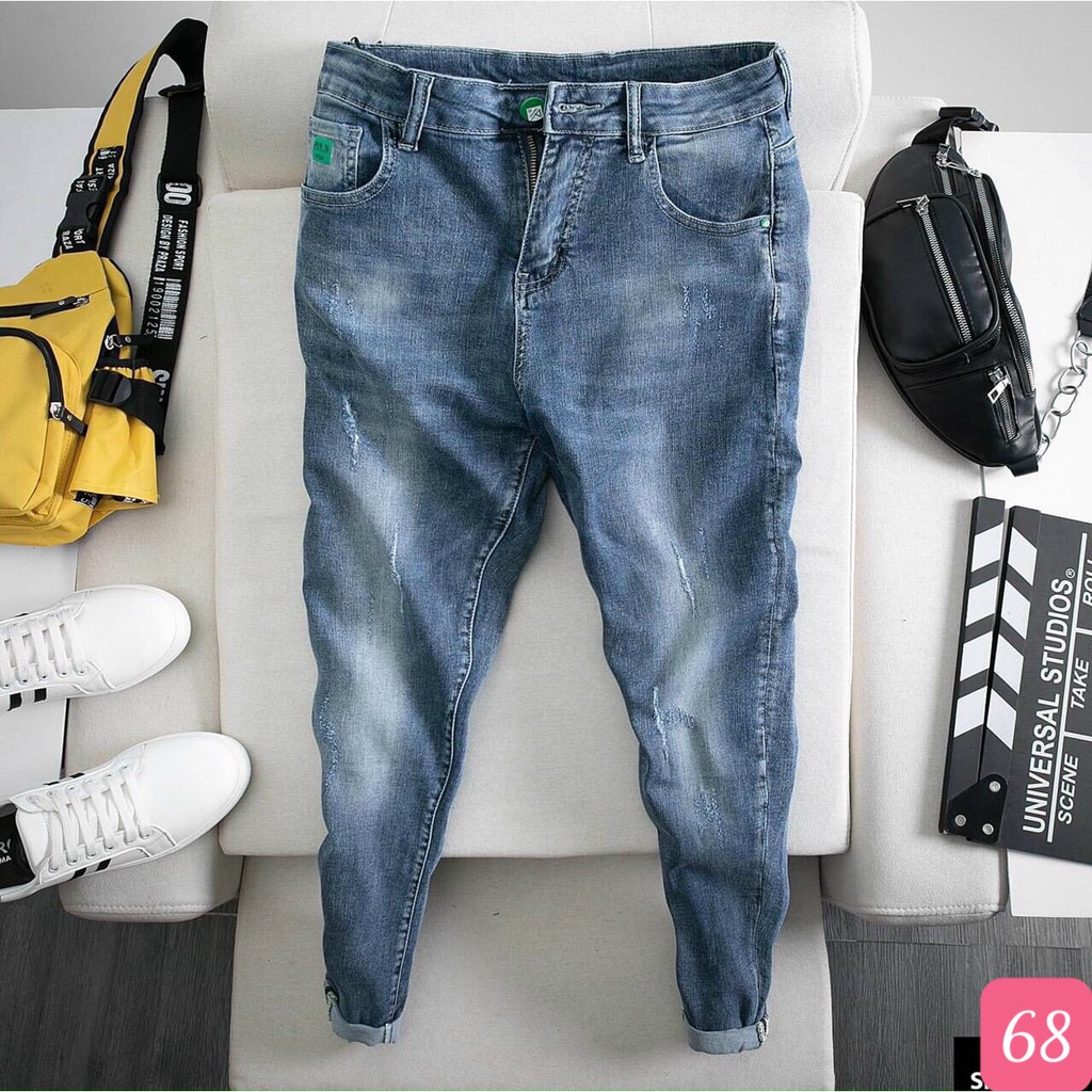 Quần jean nam cao cấp, chất liệu jean ( bò ) mềm mịn, from chuẩn, có nhiều mẫu đẹp đi kèm HDG49