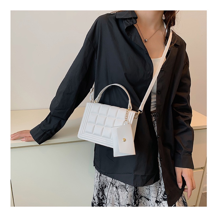 Túi Đeo Chéo Hình Vuông Nhỏ Màu Kẹo Kiểu Mới 2022 NB00107