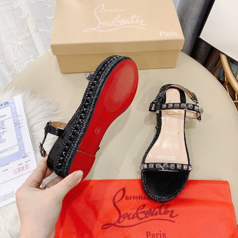 Hm(ẢNH THẬT) Sandal Xuồng 5p Đinh Tán Vân Đá Fullbox Hãng Cao Cấp CAM KẾT LOẠI 1