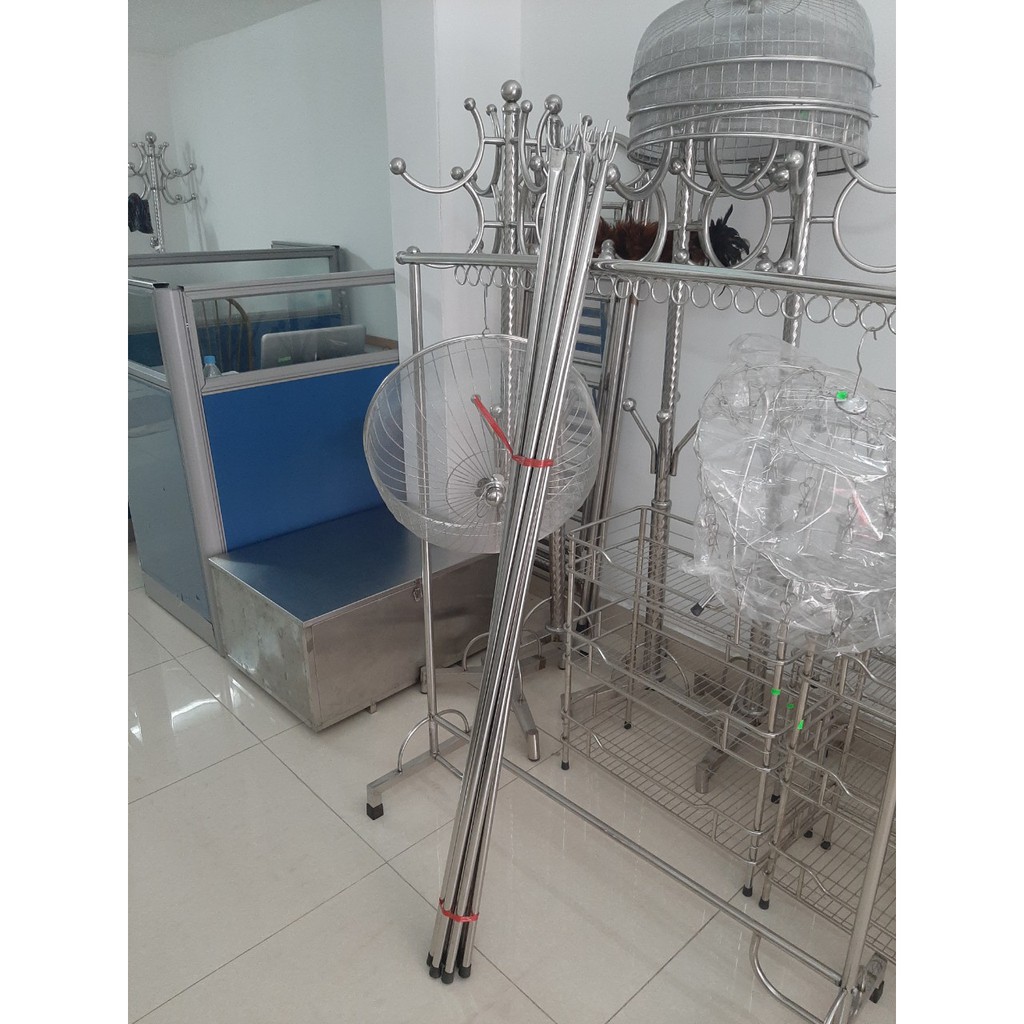 Gậy chọc phơi quần áo inox