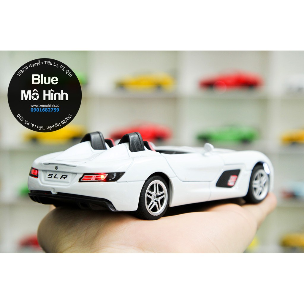 Blue mô hình | Xe mô hình Mercedes McLaren SLR Stirling Moss 1:32