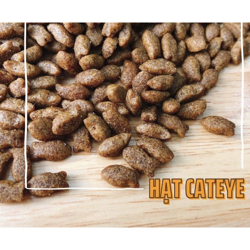 Thức Ăn Hạt cho Mèo CAT'S EYE Túi Zip 1Kg | Vie PETSHOP